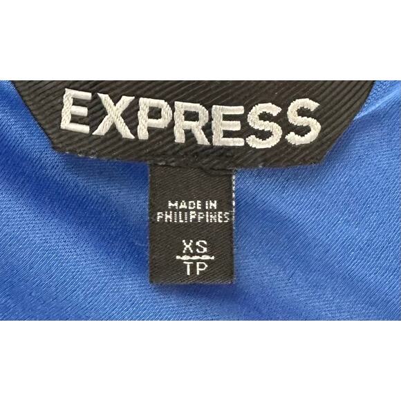 2/$15 Express Bold Geo Mini Dress V-Neck Sleeveless Size XS - Picture 9 of 11